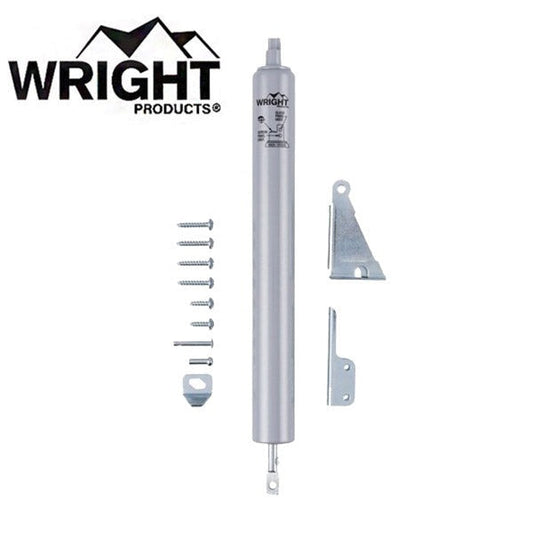 Wright - V920 - Standard Duty - Pneumatic Screen and Door Closer - Out Swinging - Wood / Metal / Vinyl Screen / Storm Doors - Optional Finish
