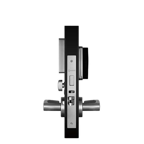 Orbita - S3072 - Mortise Hotel Lock - SPLIT Design - RFID - Hidden Cylinder - Optional Lever Style - 6 VDC - Optional Finish - Grade 2