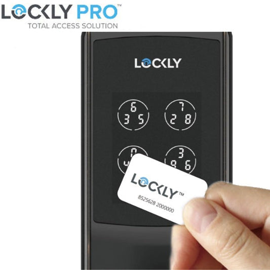 LocklyPro - PGA803WH - Smart RFID Card - 13.56Mhz - Smart Locks Compatible - White