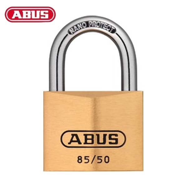 Abus - 87815 - Padlock Brass 85/50 - Optional Keying