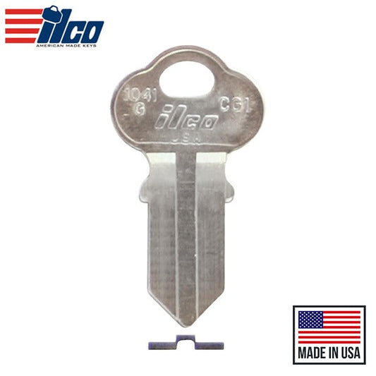 Ilco - CG1-BR CHICAGO Key Blank - 4 Pin or Disc