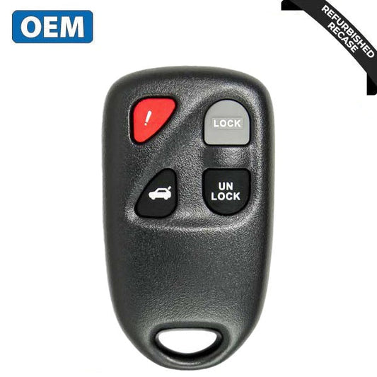 2004-2008 Mazda RX-8 / 4-Button Keyless Entry Remote / PN: FEY1-67-5RY / KPU41805 (OEM Recase)
