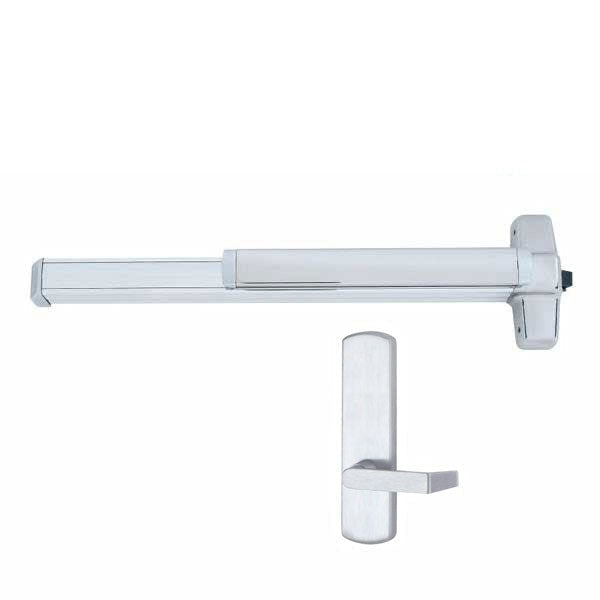 Von Duprin - 98L-BE - Rim Exit Device - Blank Escutcheon - Satin Chrome - 3 Ft - Fire Rated - Grade 1