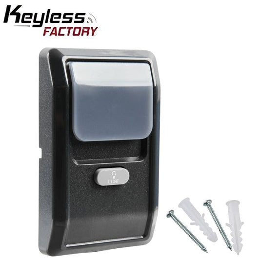 KeylessFactory - Garage Door Opener Remote Wall Pad Control - for Liftmaster Chamberlain Craftsman (882LMW)