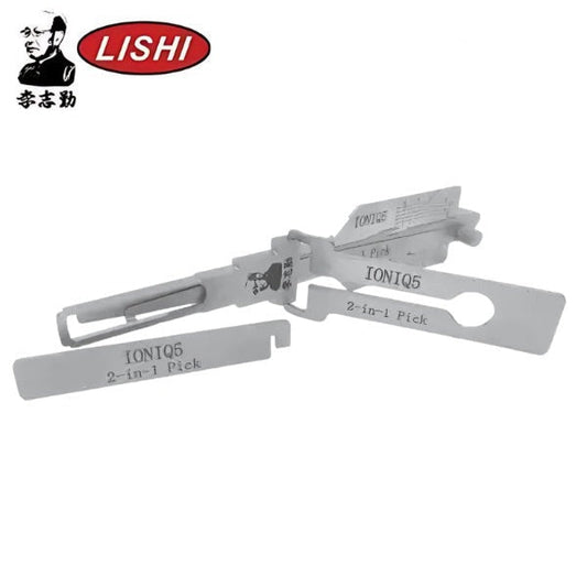 ORIGINAL LISHI - IONIG5 - Hyundai New Keyway for Ioniq 5 and Tuscon / 2-in-1 Pick & Decoder / Anti Glare