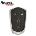2019-2021 Cadillac XT4 / 4-Button Smart Key / PN: 13591382 / HYQ2EB (AFTERMARKET)