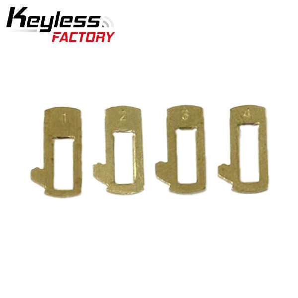 2006 -2014 Hyundai HY15 / 8 Cut / Ignition Lock Wafer Set (AFTERMARKET)