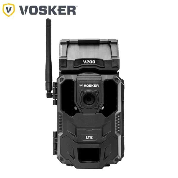 Vosker - V200 - Verizon - Solar Powered 4G-LTE Cellular Outdoor Security Camera