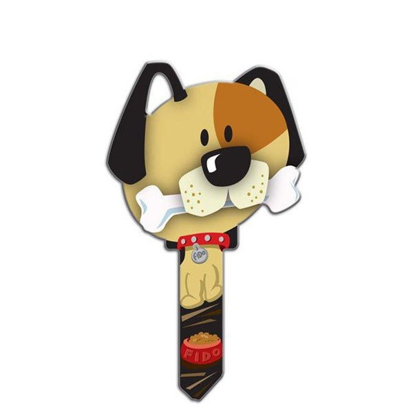 LuckyLine - B114S - Key Shapes - Dog - Schlage - SC1 - 5 Pack