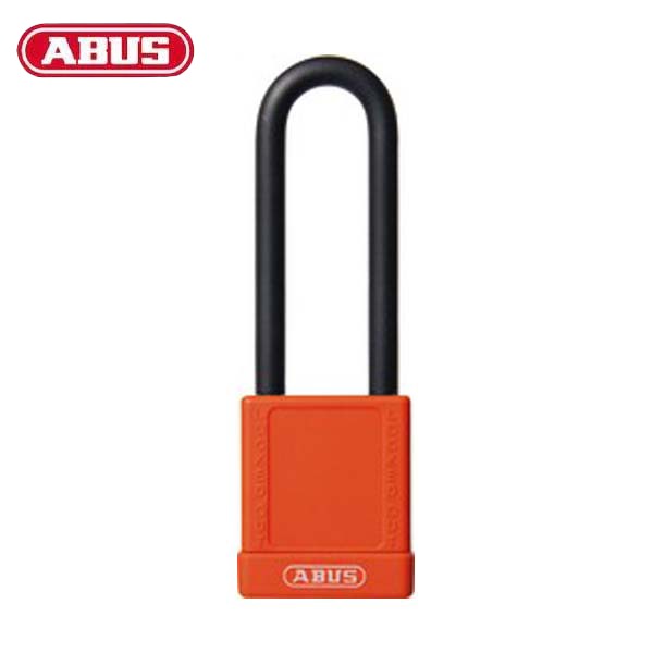Abus - 09841 - Plastic-Covered Aluminum Core Padlock 74/40Hb75 - Optional Keying - Optional Finish