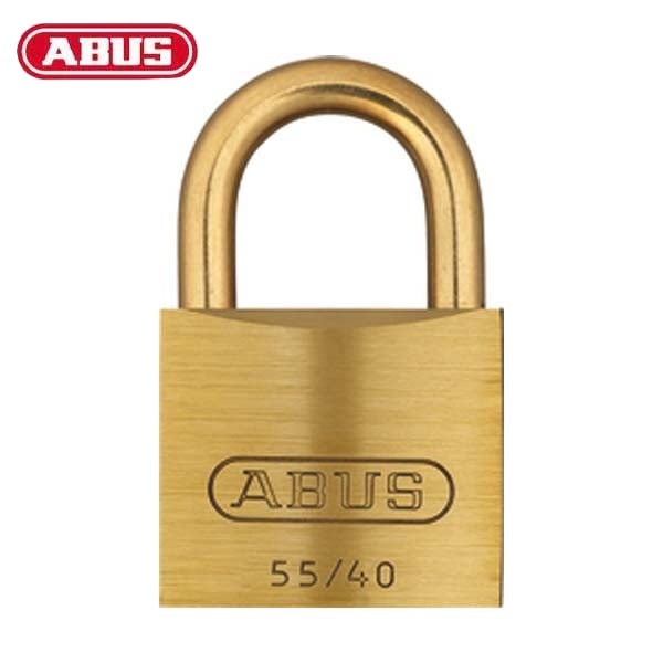 Abus - 55856 - Padlock Brass 55Mb/40 - Optional Keying