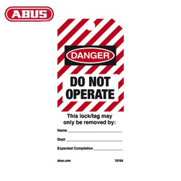 Abus - 18184 - Tags On A Roll Tr510 - Optional Model - Optional Tag Count