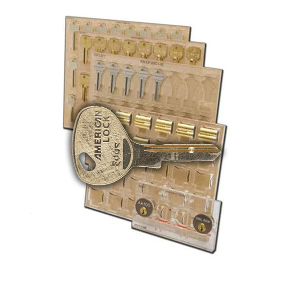 Ilco - EIP-KH49 - Engrave-It - American Lock - "Edge" Style Key Key Holder - Holds 18 - for Engrave-It Pro Machine