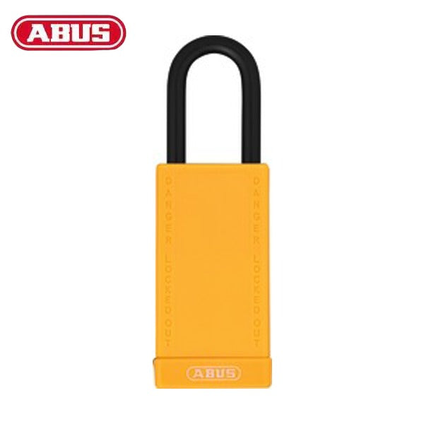 Abus - 19659 - Plastic-Covered Aluminum Core Padlock 74Lb/40 - Keyed Different - Optional Finish - 6 Pack