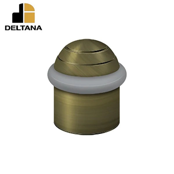 Deltana - Round Universal Floor Bumper Dome Cap 1-5/8" - Solid Brass - Optional Finish
