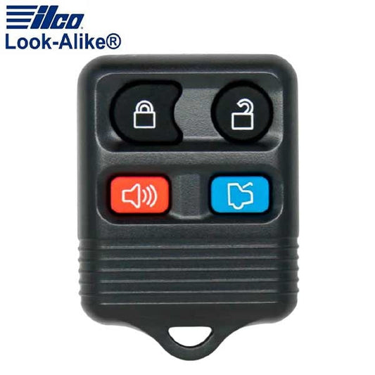 1998-2010 Ford / 4-Button Keyless Entry Remote / PN: 8S4Z-15K601-AA / CWTWB1U331 (AFTERMARKET)