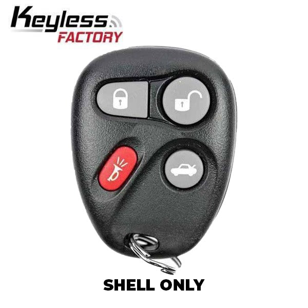 2000-2005 GM Keyless Entry Remote SHELL for L2C0005T - Black (AFTERMARKET)