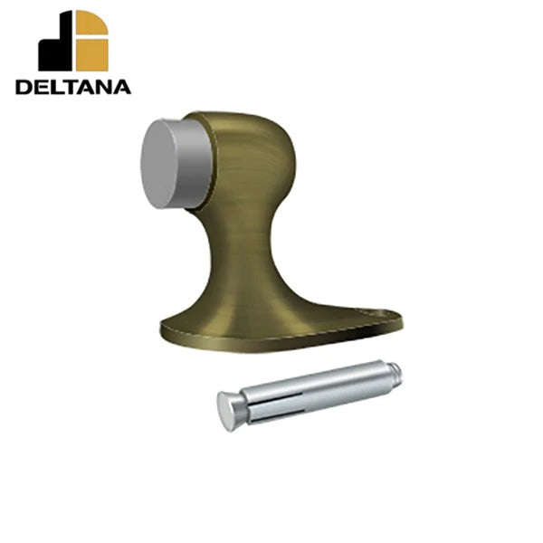 Deltana - Floor Door Bumper 2-1/8" - Solid Brass - Optional Finish