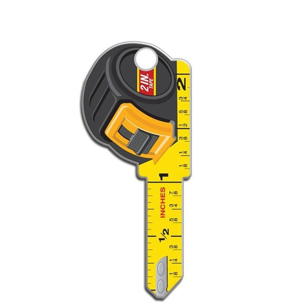 LuckyLine - B126S - Key Shapes - Tape Measure - Schlage - SC1 - 5 Pack