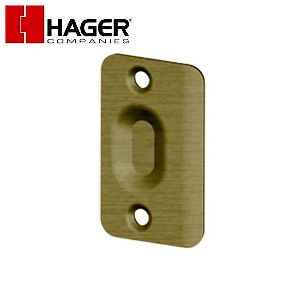 Hager - 1448 - Strike Plate - Optional Finish