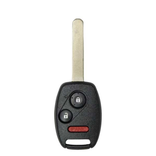 2007-2007 Honda / 3-Button Remote Head Key / PN: 35111-SLN-305 / OUCG8D-380H-A (AFTERMARKET)