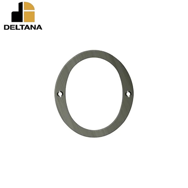 Deltana - 4" Numbers - Solid Brass - Optional Finish