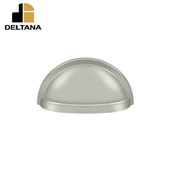 Deltana - Oval Shell Handle Pull - 3-1/2" - Optional Finish