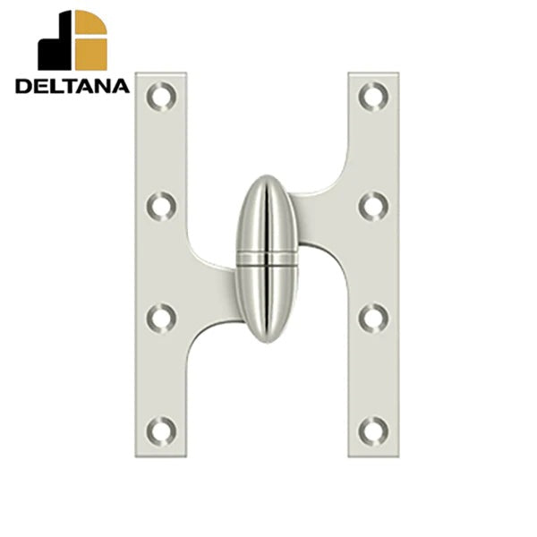 Deltana - 6" x 4" Hinge - Left Handed - Optional Finish