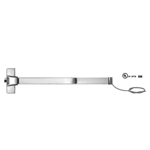 Marks USA - M9900ER - Rim Panic Exit Device - Electric Latch Retraction - Simultaneous Dogging - 32D Satin Stainless - 36" - Grade 1