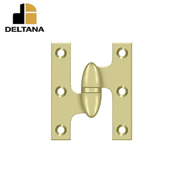 Deltana - 2-1/2" x 2" Hinge - Left Handed - Optional Finish