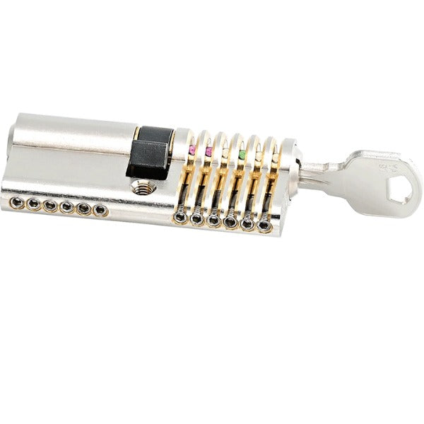 Multipick - TCSS6-SET - 6 pin advanced Euro Profile Training Lock set + Pinning kit