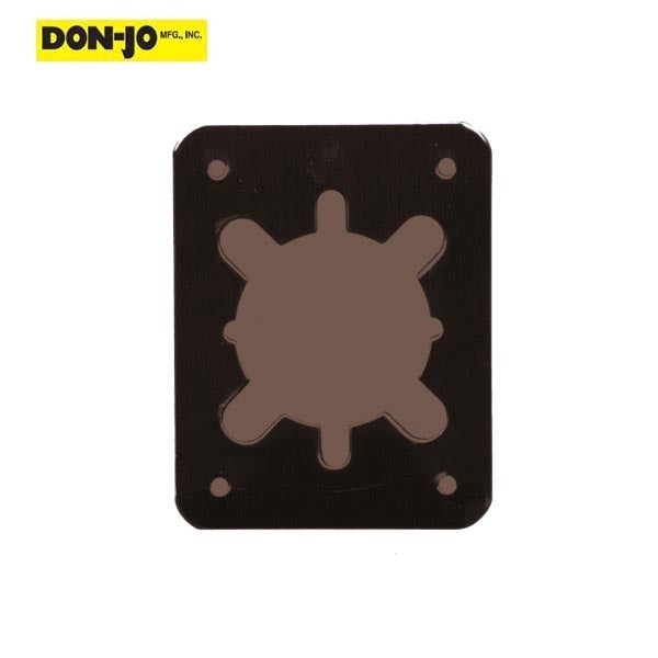 Don-Jo - RP 13545 2 - Remodeler Plate - 4-1/2" Length - 3-1/2" Width - Optional Finish