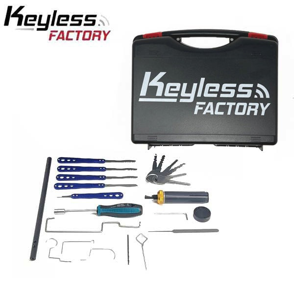 KeylessFactory - GM Ignition Service Kit - 10 Cut - Column Mount & In Dash Ignitions - 18 PCS