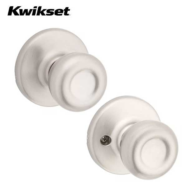 Kwikset - Tylo Knob Set - Round Rose - Optional Finish - Optional Function- Grade 3