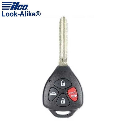 2010-2015 Toyota / 4-Button Remote Head Key / PN: 89070-02620 / GQ4-29T (AFTERMARKET)