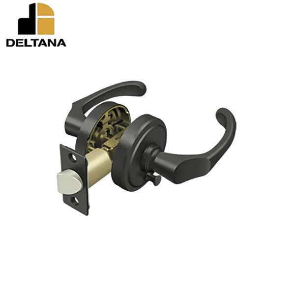Deltana - Chapelton Lever Privacy Left Handed - Optional Finish