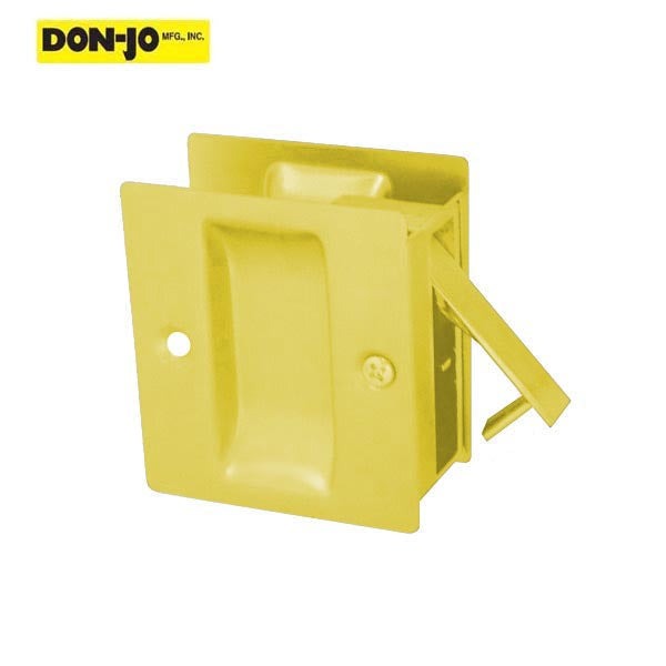 Don-Jo - PDL 100 - Pocket Door Lock - 2-1/2" Width - Optional Finish