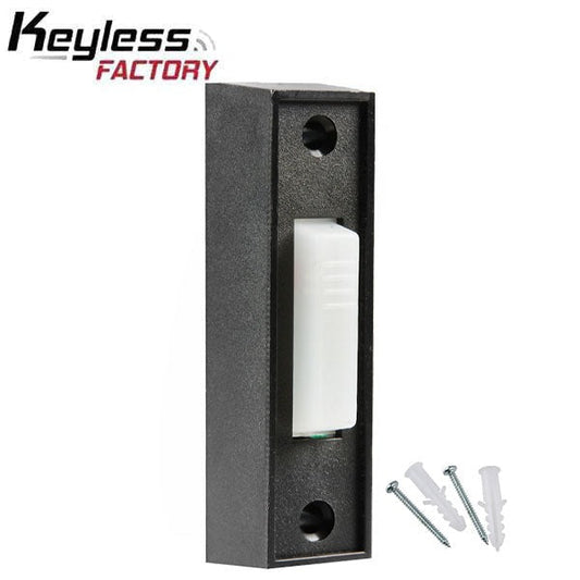 KeylessFactory - Push Button Garage Door Remote Opener w/ Light - Compatible with Chamberlain Sears Craftsman Master Mechanic Access Master Wayne Dalton Do-It Steel Craft Garage Door Opener