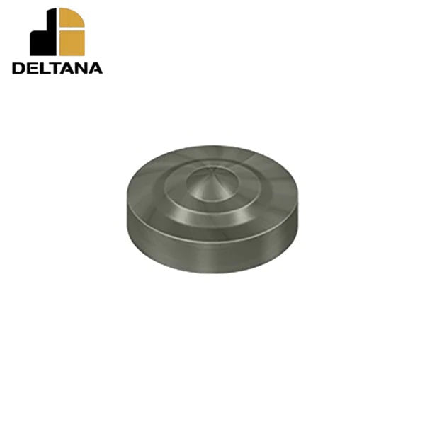 Deltana - Screw Cover - Round - Dimple - 1" Diam - Optional Finish