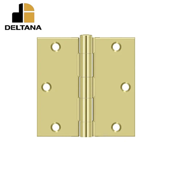 Deltana - 3-1/2" x 3-1/2" Square Hinge - Residential - Optional Finish
