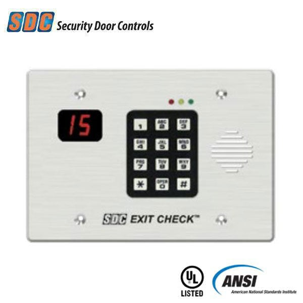 SDC - 101-DENA - Delayed Egress Controller - Selectable Delay - 12/24VDC - Aluminum - Fire Rated - Grade 1
