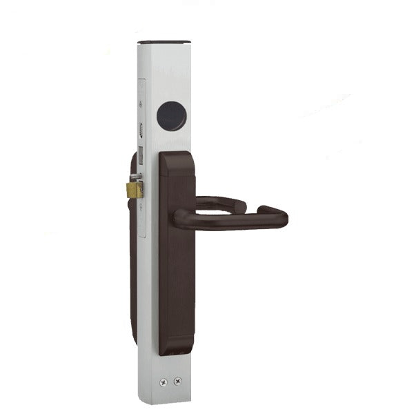 Adams Rite - 2190 - Dual Force Interconnected Lock - 1-1/8" Backset - Less Strike - US10B - Oil Rubbed Bronze