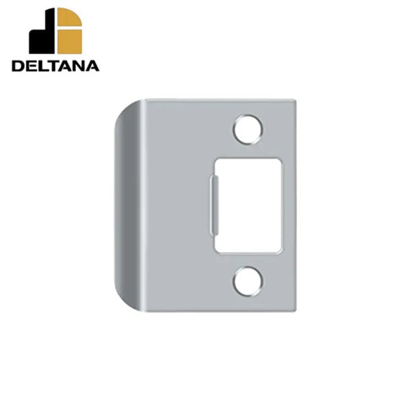 Deltana - Extended Lip Strike Plate - 2-1/4" x 2"- 2-1/4" Base Width - Optional Finish