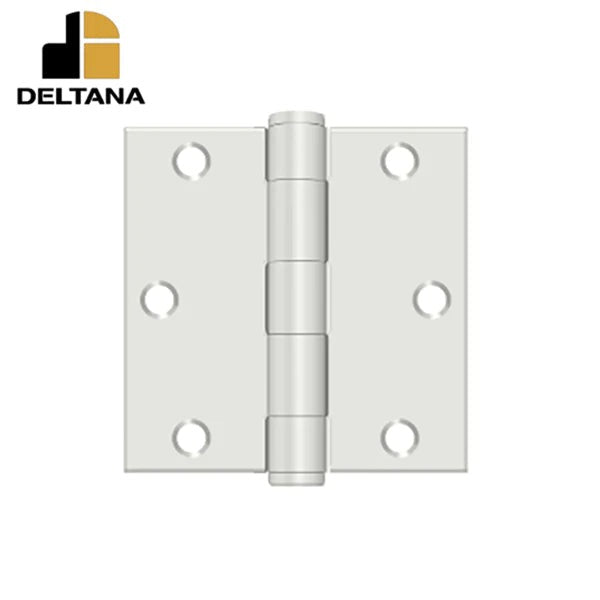Deltana - 3-1/2" x 3-1/2" Square Hinge - Heavy Duty - Optional Finish