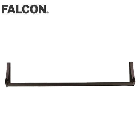 Falcon - 2092NL - Rim Type Crossbar Exit Device - 44" - Night Latch/Hold Back - 313 - Dark Anodized Bronze - Left Hand Reverse - Grade 1