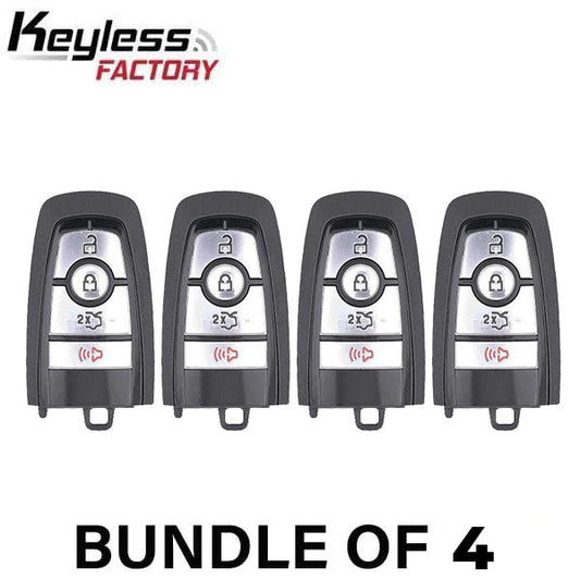 4 x 2017-2022 Ford / 4-Button Smart Key / M3N-A2C93142300 (AFTERMARKET) (BUNDLE OF 4)