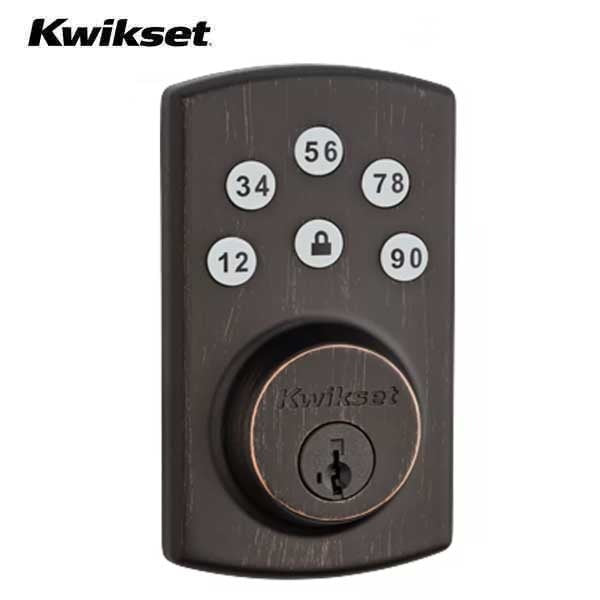 Kwikset - Powerbolt2 - Electronic Deadbolt - US11P - Venetian Bronze
