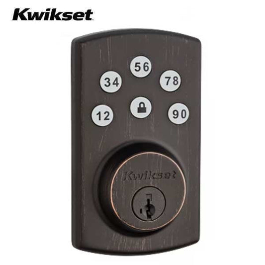 Kwikset - Powerbolt2 - Electronic Deadbolt - US11P - Venetian Bronze