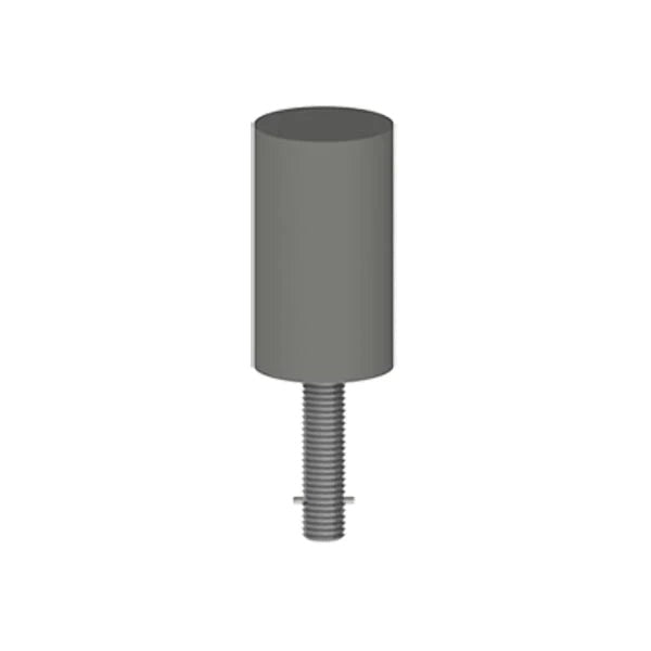 Hager - 269T - Heavy Duty Floor Stop Tall - Zinc Dichromate