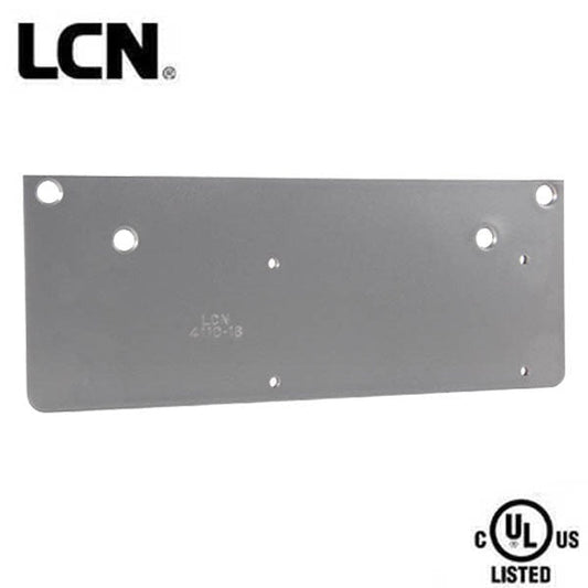 LCN - 4110-18-AL - Drop Plate for 4110 Series Door Closers - Aluminum